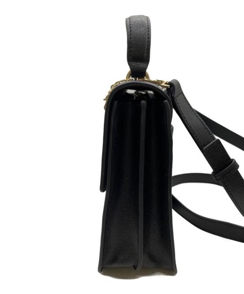 FURLA（フルラ）FURLA (フルラ) 2WAYショルダーバッグ ネイビー×ホワイトの古着・服飾アイテム