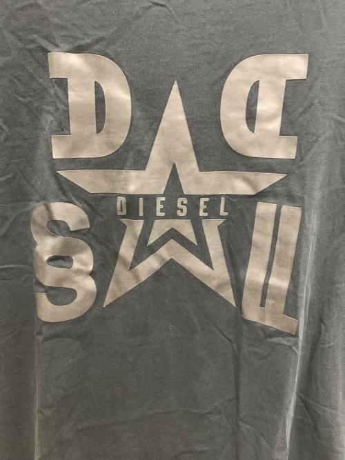 DIESEL（ディーゼル）DIESEL (ディーゼル) プリントTシャツ ブラック サイズ:XLの古着・服飾アイテム