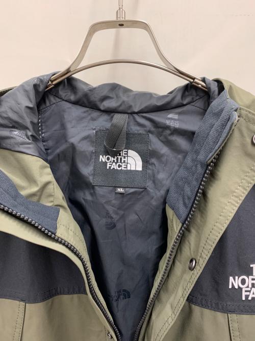 THE NORTH FACE（ザ ノース フェイス）THE NORTH FACE (ザ ノース フェイス) マウンテンライトジャケット オリーブ×ブラック サイズ:XLの古着・服飾アイテム
