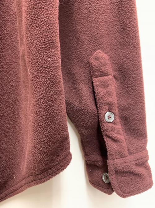 POLO RALPH LAUREN（ポロ・ラルフローレン）POLO RALPH LAUREN (ポロ・ラルフローレン) フリースシャツ ボルドー サイズ:LLの古着・服飾アイテム