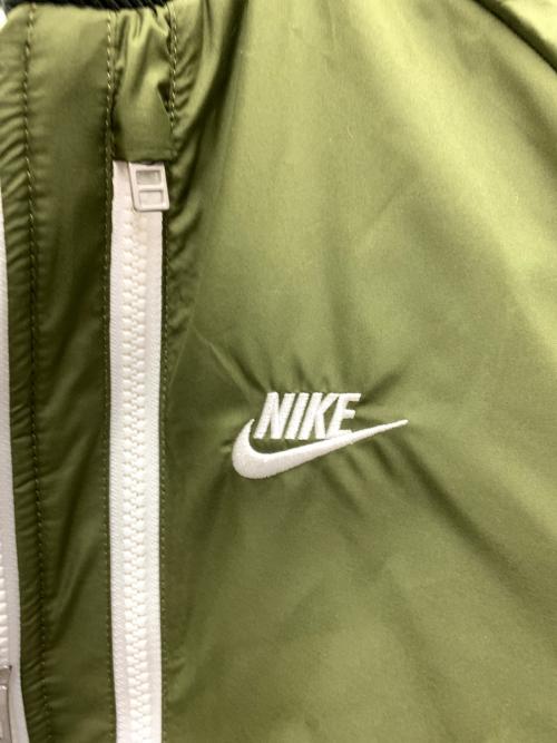 NIKE（ナイキ）NIKE (ナイキ) リバーシブル中綿ジャケット オリーブ サイズ:XL 未使用品の古着・服飾アイテム