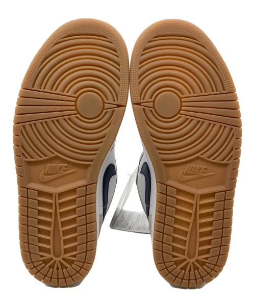 NIKE（ナイキ）NIKE (ナイキ) AIR JORDAN 1 LOW ホワイト×ベージュ サイズ:27.5 未使用品の古着・服飾アイテム