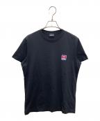 DIESELディーゼル）の古着「半袖Tシャツ」｜ブラック