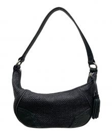 LAUREN RALPH LAUREN（ローレンラルフローレン）の古着「ワンショルダーバッグ」｜ブラック