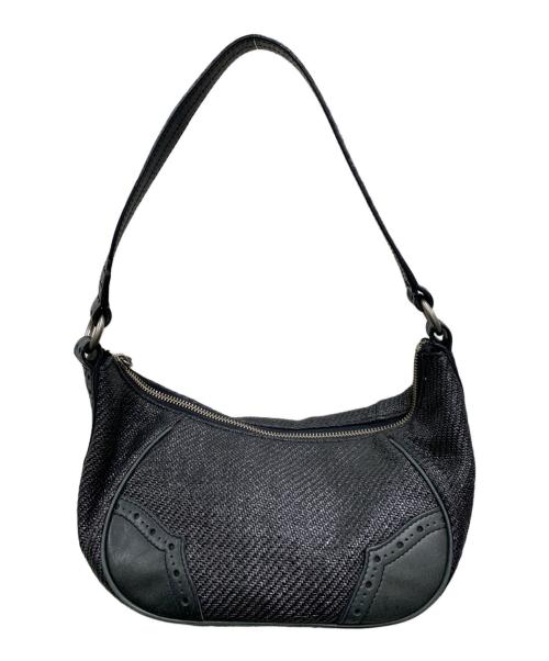 LAUREN RALPH LAUREN（ローレンラルフローレン）LAUREN RALPH LAUREN (ローレンラルフローレン) ワンショルダーバッグ ブラックの古着・服飾アイテム