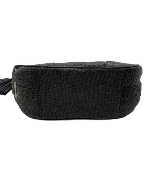 LAUREN RALPH LAUREN（ローレンラルフローレン）LAUREN RALPH LAUREN (ローレンラルフローレン) ワンショルダーバッグ ブラックの古着・服飾アイテム