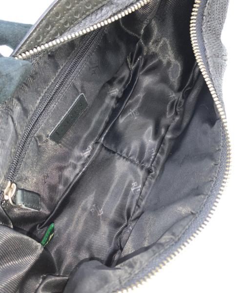 LAUREN RALPH LAUREN（ローレンラルフローレン）LAUREN RALPH LAUREN (ローレンラルフローレン) ワンショルダーバッグ ブラックの古着・服飾アイテム