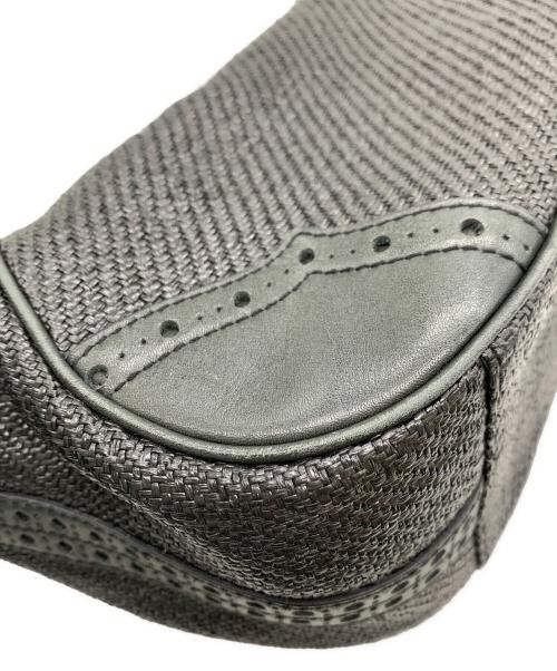 LAUREN RALPH LAUREN（ローレンラルフローレン）LAUREN RALPH LAUREN (ローレンラルフローレン) ワンショルダーバッグ ブラックの古着・服飾アイテム