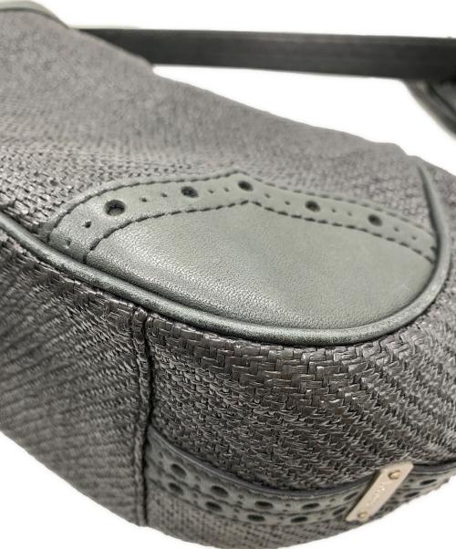 LAUREN RALPH LAUREN（ローレンラルフローレン）LAUREN RALPH LAUREN (ローレンラルフローレン) ワンショルダーバッグ ブラックの古着・服飾アイテム