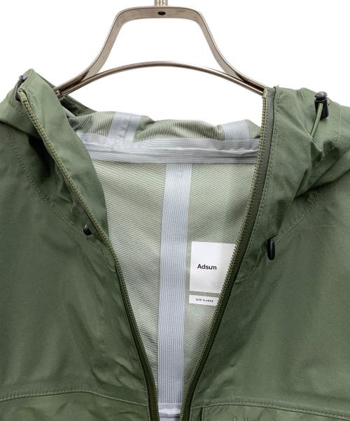 adsum（アドサム）Adsum (アドサム) マウンテンパーカー オリーブ サイズ:XLの古着・服飾アイテム