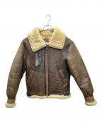 AVIREXアヴィレックス）の古着「フライトジャケット」｜ブラウン