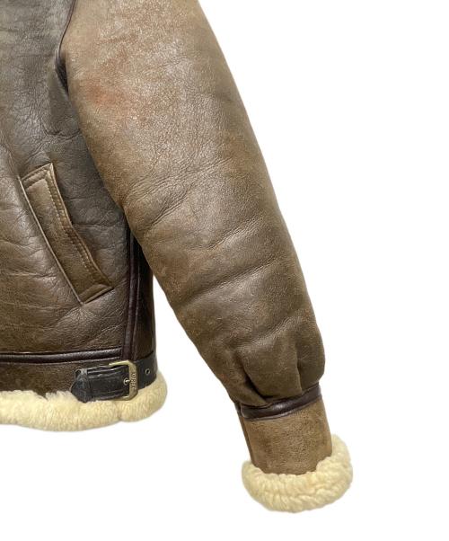 AVIREX（アヴィレックス）AVIREX (アヴィレックス) フライトジャケット ブラウン サイズ:36の古着・服飾アイテム