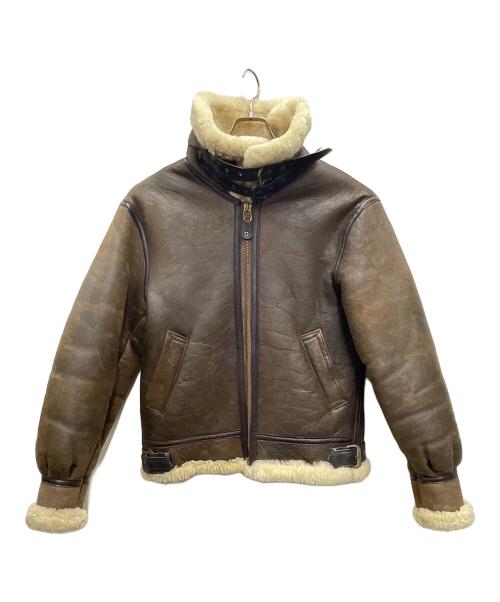 AVIREX（アヴィレックス）AVIREX (アヴィレックス) フライトジャケット ブラウン サイズ:36の古着・服飾アイテム