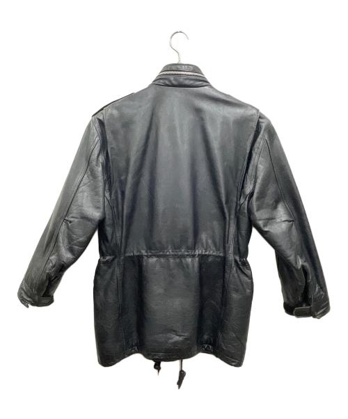 HARLEY-DAVIDSON（ハーレーダビッドソン）HARLEY-DAVIDSON (ハーレーダビッドソン) レザージャケット ブラック サイズ:38の古着・服飾アイテム