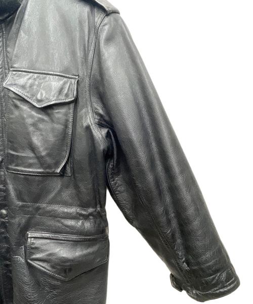 HARLEY-DAVIDSON（ハーレーダビッドソン）HARLEY-DAVIDSON (ハーレーダビッドソン) レザージャケット ブラック サイズ:38の古着・服飾アイテム