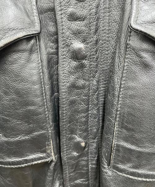 HARLEY-DAVIDSON（ハーレーダビッドソン）HARLEY-DAVIDSON (ハーレーダビッドソン) レザージャケット ブラック サイズ:38の古着・服飾アイテム