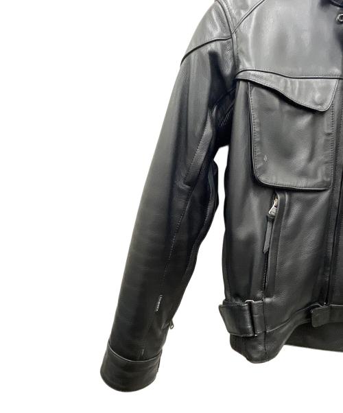 KADOYA（カドヤ）KADOYA (カドヤ) レザーライダースジャケット ブラック サイズ:Mの古着・服飾アイテム