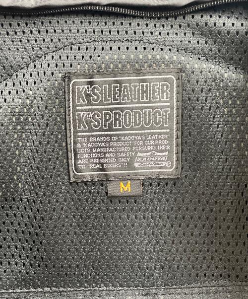 KADOYA（カドヤ）KADOYA (カドヤ) レザーライダースジャケット ブラック サイズ:Mの古着・服飾アイテム