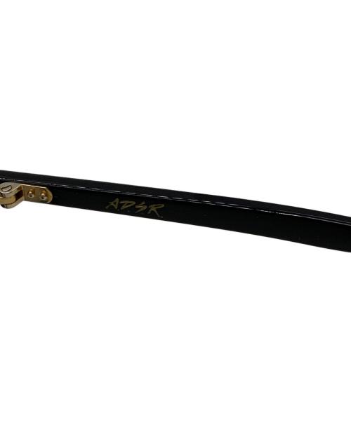 A.D.S.R.（エーディーエスアール）A.D.S.R. (エーディーエスアール) サングラス ブラックの古着・服飾アイテム