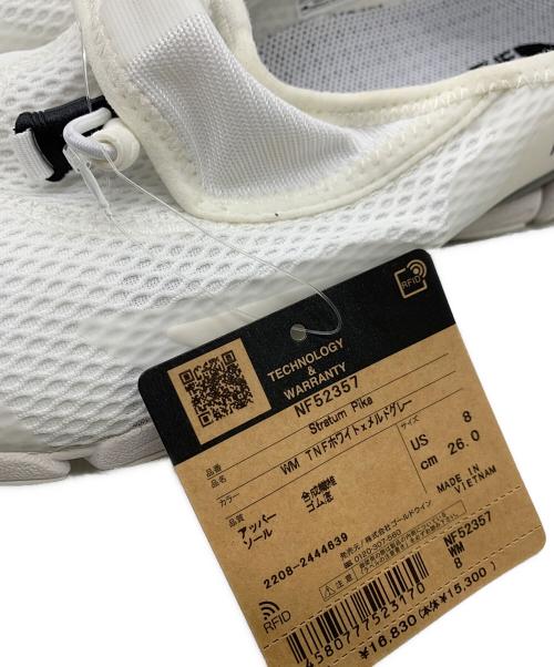 THE NORTH FACE（ザ ノース フェイス）THE NORTH FACE (ザ ノース フェイス) ウォーターシューズ ホワイト サイズ:26 未使用品の古着・服飾アイテム