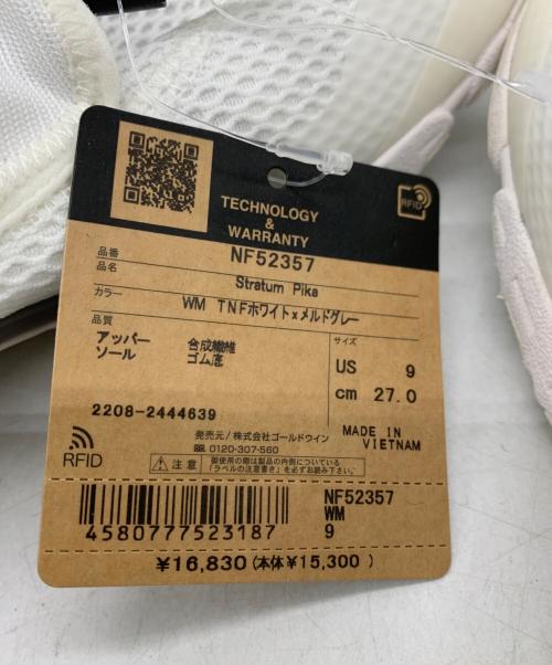 THE NORTH FACE（ザ ノース フェイス）THE NORTH FACE (ザ ノース フェイス) ウォーターシューズ ホワイト サイズ:27 未使用品の古着・服飾アイテム