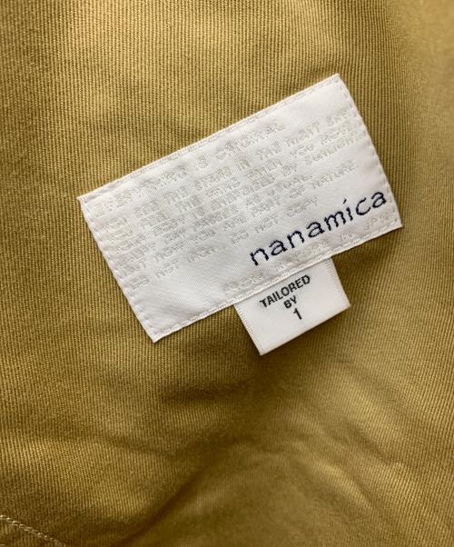 nanamica（ナナミカ）nanamica (ナナミカ) チノジャケット カーキ サイズ:1 未使用品の古着・服飾アイテム
