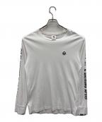 A BATHING APEア ベイシング エイプ）の古着「長袖カットソー」｜ホワイト