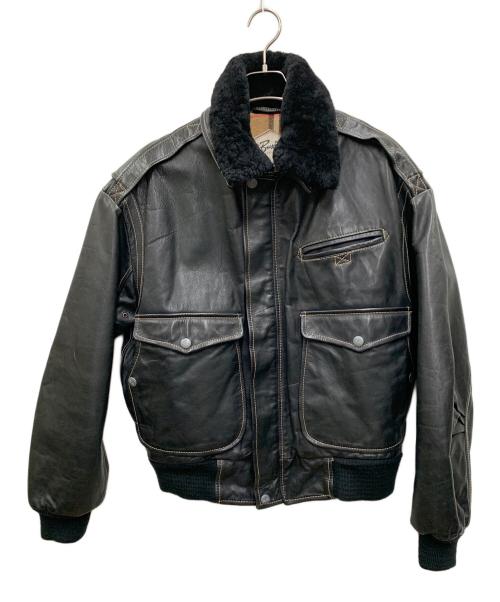 Boxton（バクストン）Boxton (バクストン) レザージャケット ブラック サイズ:48の古着・服飾アイテム