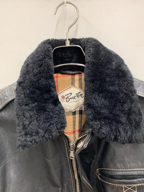 Boxton（バクストン）Boxton (バクストン) レザージャケット ブラック サイズ:48の古着・服飾アイテム