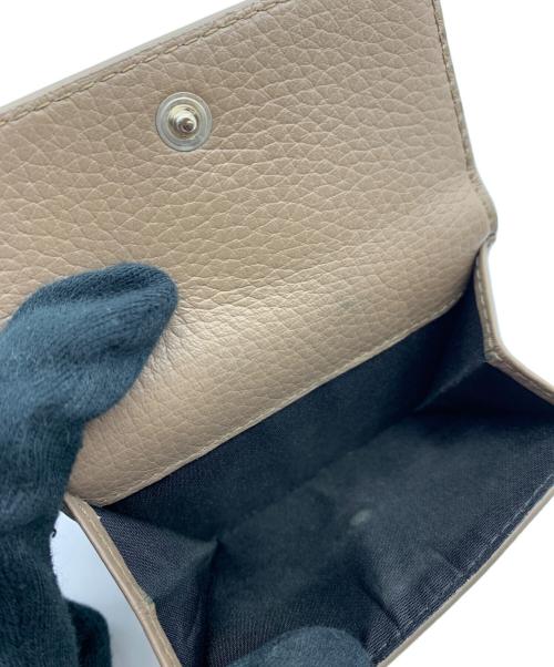 BALLY（バリー）BALLY (バリー) 3つ折り財布 ブラウン×ベージュの古着・服飾アイテム