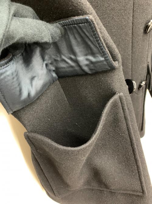 BALENCIAGA（バレンシアガ）BALENCIAGA (バレンシアガ) ウールPコート ブラック サイズ:44の古着・服飾アイテム