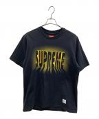 SUPREMEシュプリーム）の古着「プリントTシャツ」｜ブラック×イエロー