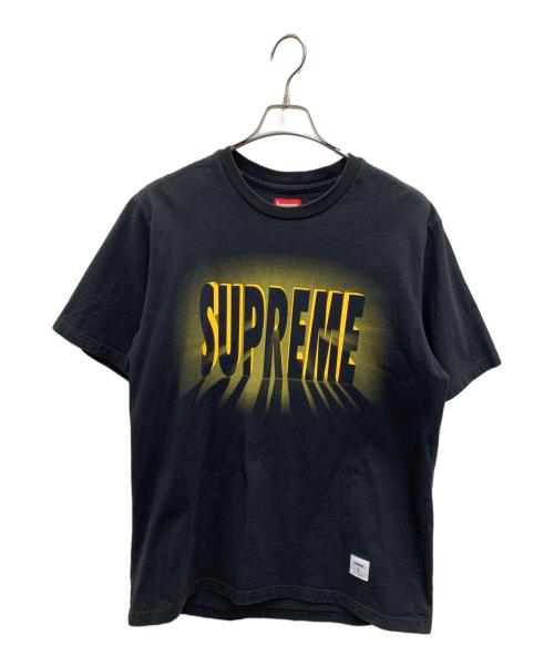 SUPREME（シュプリーム）SUPREME (シュプリーム) プリントTシャツ ブラック×イエロー サイズ:Lの古着・服飾アイテム