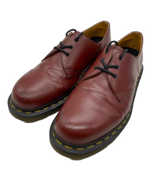 Dr.Martens（ドクターマーチン）Dr.Martens (ドクターマーチン) 3ホールシューズ ボルドー サイズ:28の古着・服飾アイテム