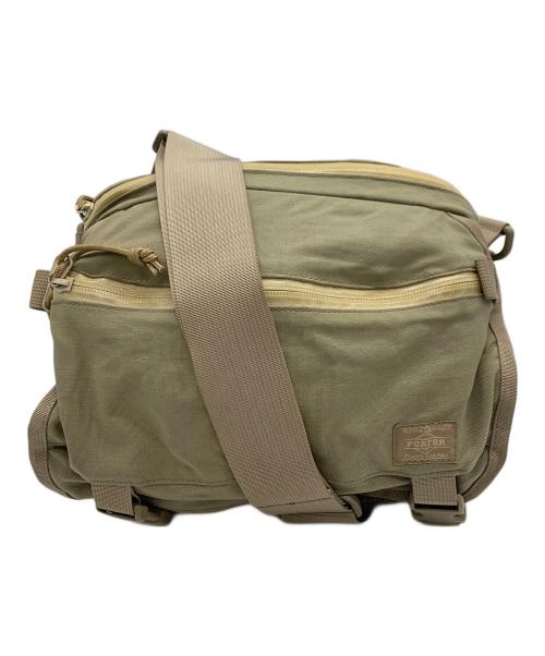 PORTER（ポーター）PORTER (ポーター) ショルダーバッグ ベージュの古着・服飾アイテム
