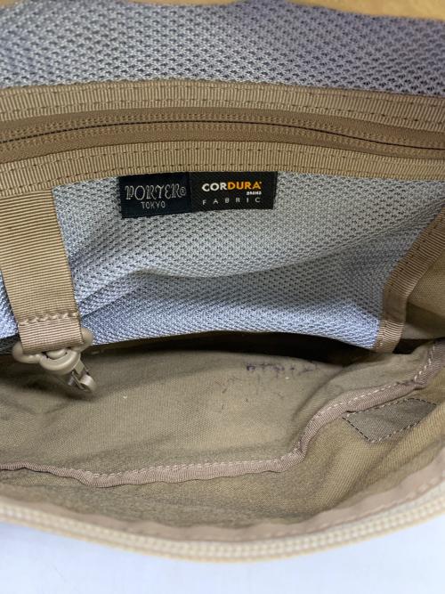PORTER（ポーター）PORTER (ポーター) ショルダーバッグ ベージュの古着・服飾アイテム