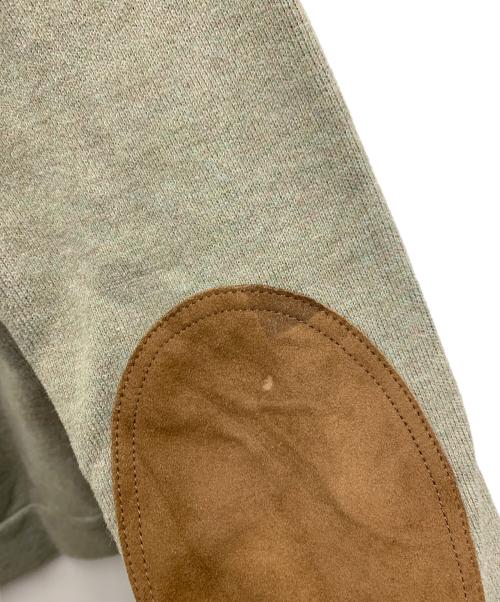 POLO RALPH LAUREN（ポロ・ラルフローレン）POLO RALPH LAUREN (ポロ・ラルフローレン) エルボーパッチスウェット オリーブ サイズ:xsの古着・服飾アイテム