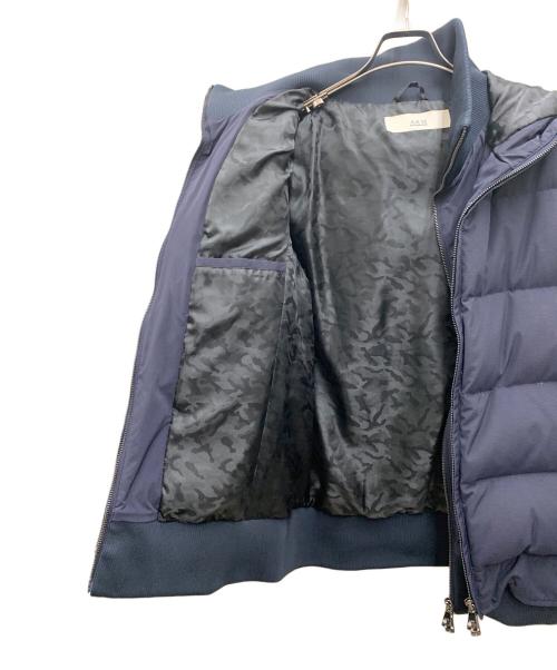 AKM（エーケーエム）AKM (エーケーエム) ダウンジャケット ネイビー サイズ:Mの古着・服飾アイテム