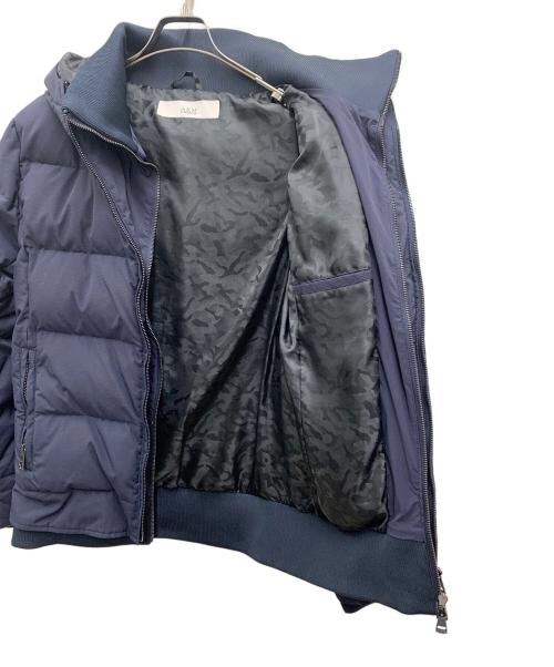 AKM（エーケーエム）AKM (エーケーエム) ダウンジャケット ネイビー サイズ:Mの古着・服飾アイテム