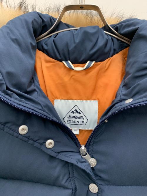 Pyrenex（ピレネックス）Pyrenex (ピレネックス) ダウンジャケット ネイビー サイズ:38の古着・服飾アイテム