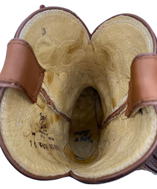 TONY LAMA（トニーラマ）TONY LAMA (トニーラマ) ウェスタンブーツ ブラウン サイズ:7の古着・服飾アイテム