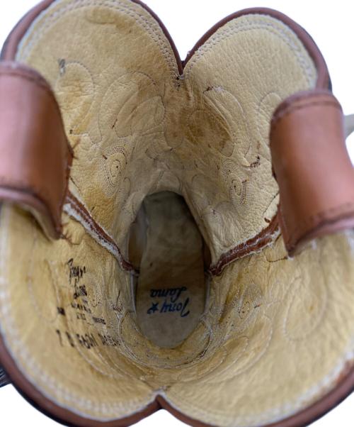 TONY LAMA（トニーラマ）TONY LAMA (トニーラマ) ウェスタンブーツ ブラウン サイズ:7の古着・服飾アイテム