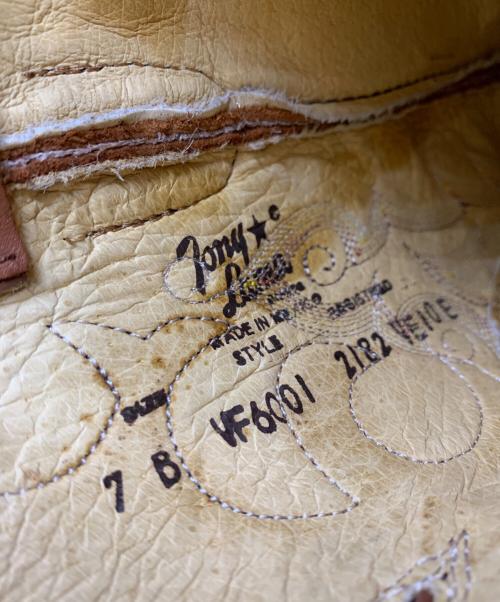 TONY LAMA（トニーラマ）TONY LAMA (トニーラマ) ウェスタンブーツ ブラウン サイズ:7の古着・服飾アイテム