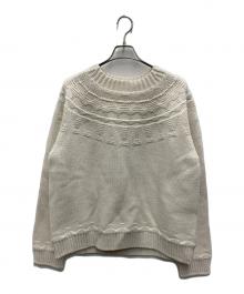 GOLDWIN（ゴールドウイン）の古着「セーター Ski Sweater」｜アイボリー