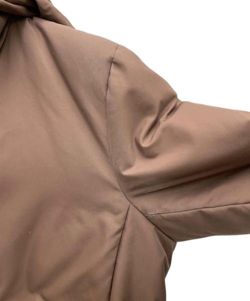 PUBLIC TOKYO（パブリックトウキョウ）PUBLIC TOKYO (パブリックトウキョウ) ダウンジャケット ブラウン×ブラック サイズ:3の古着・服飾アイテム