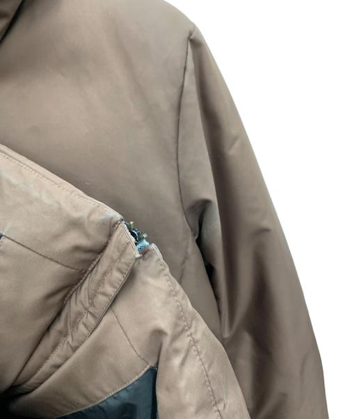 PUBLIC TOKYO（パブリックトウキョウ）PUBLIC TOKYO (パブリックトウキョウ) ダウンジャケット ブラウン×ブラック サイズ:3の古着・服飾アイテム