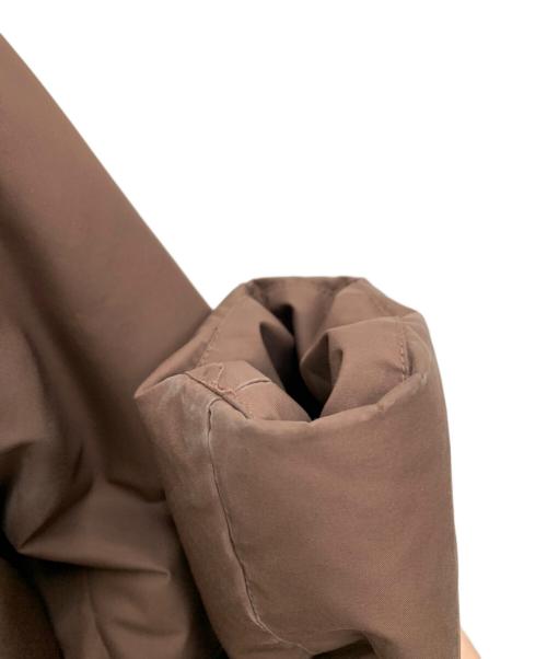 PUBLIC TOKYO（パブリックトウキョウ）PUBLIC TOKYO (パブリックトウキョウ) ダウンジャケット ブラウン×ブラック サイズ:3の古着・服飾アイテム