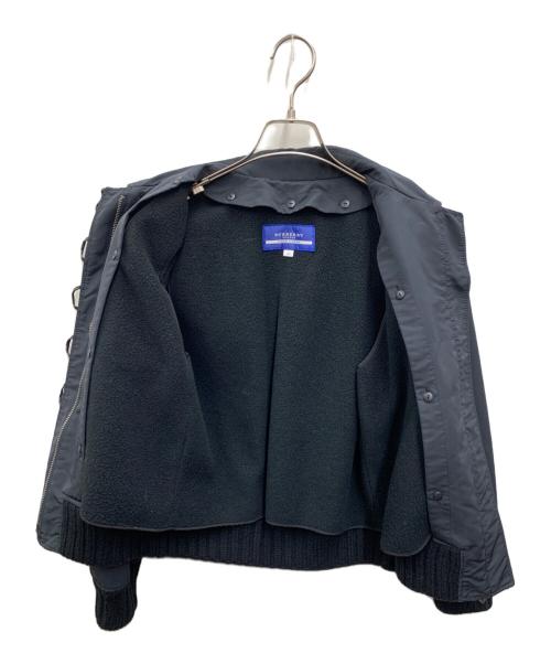 BURBERRY BLUE LABEL（バーバリーロンドンブルーレーベル）BURBERRY BLUE LABEL (バーバリーロンドンブルーレーベル) ジャケット ブラック サイズ:38の古着・服飾アイテム