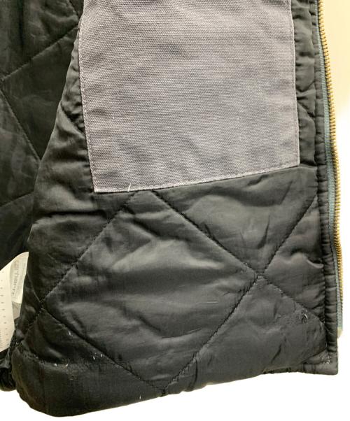 CarHartt（カーハート）CarHartt (カーハート) ダックベスト グレー×ブラック サイズ:Sの古着・服飾アイテム