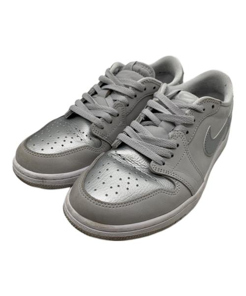 NIKE（ナイキ）NIKE (ナイキ) AIR JORDAN 1 RETRO LOW OG グレー サイズ:26.5の古着・服飾アイテム